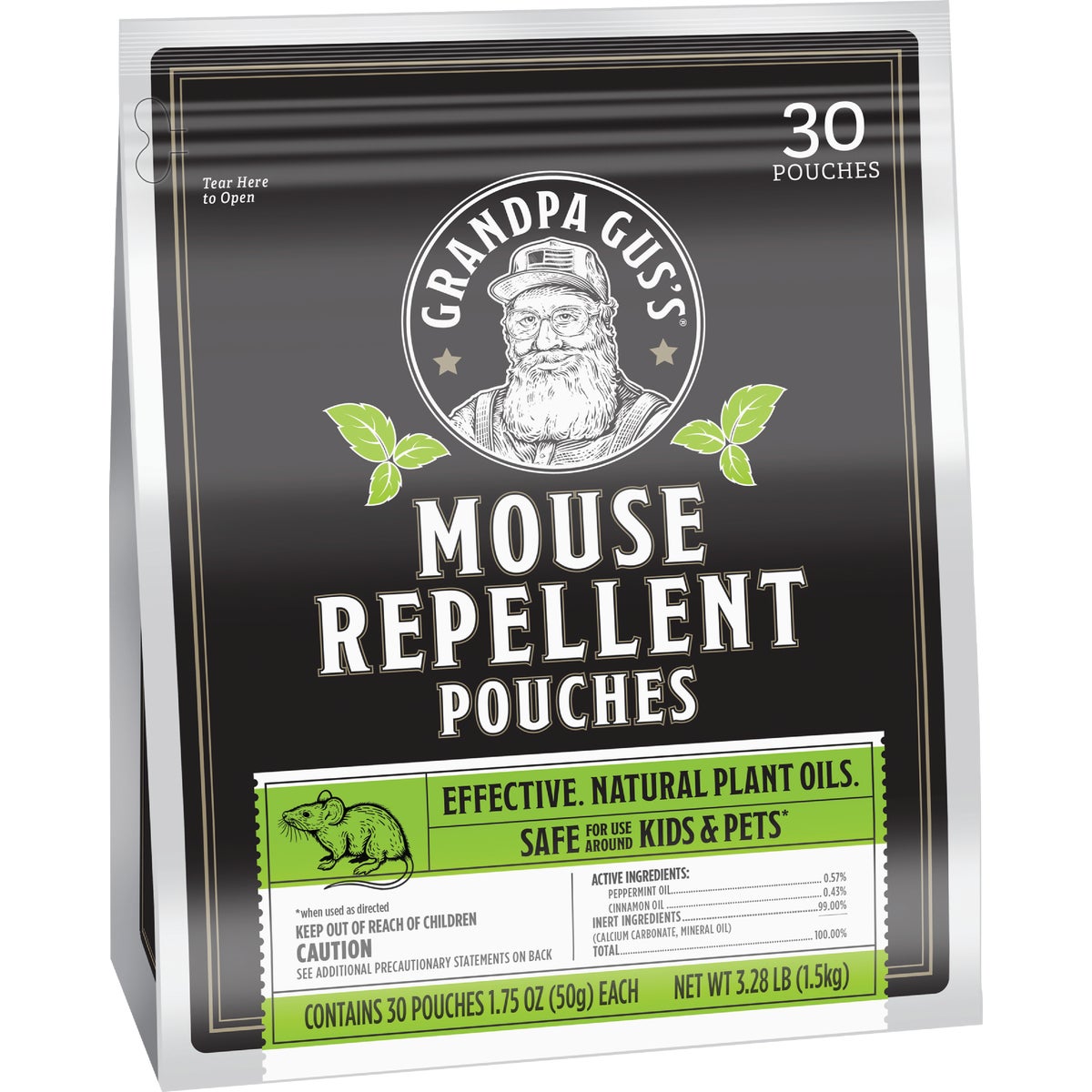 30PK PCH MOUSE REPELLENT