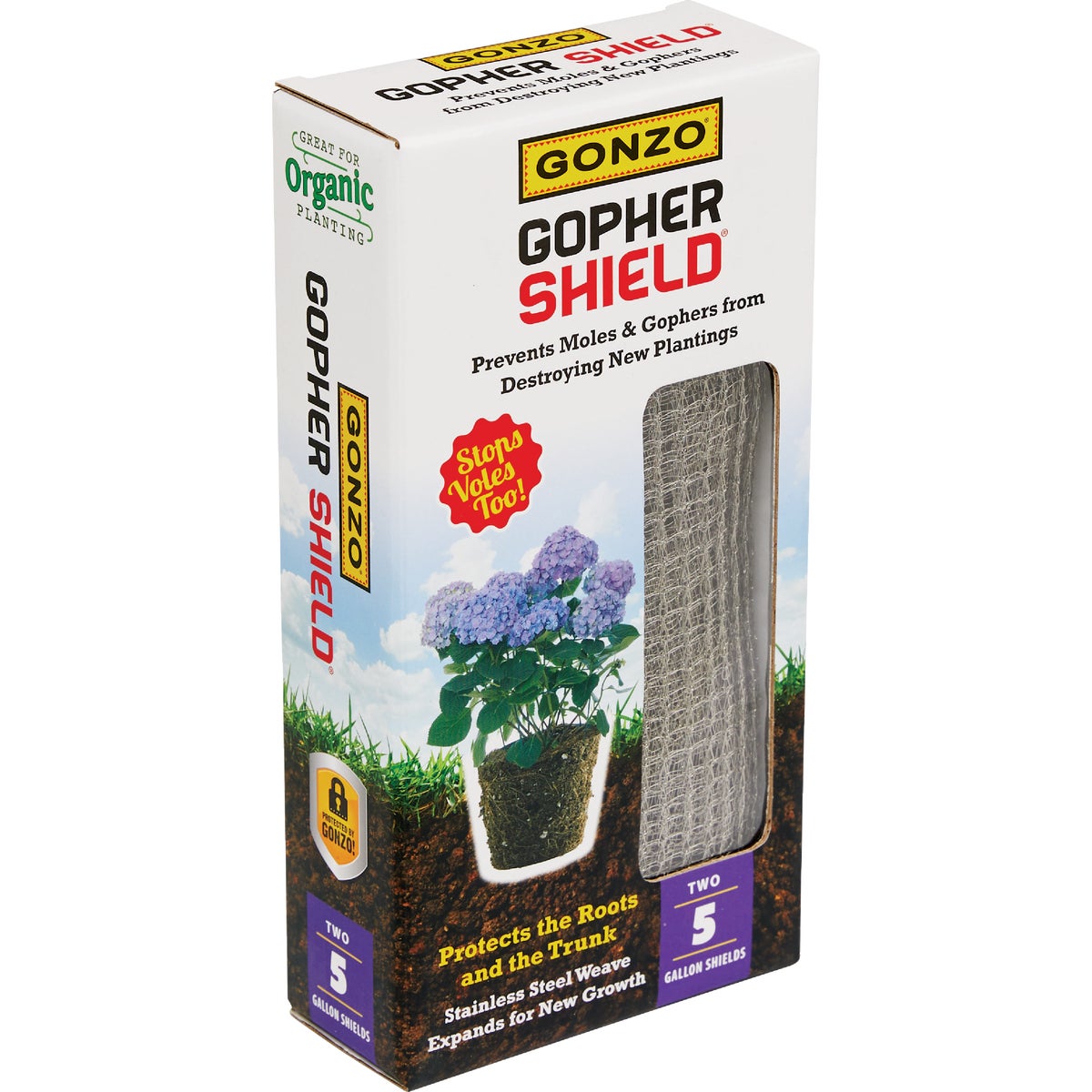 2PK 5GAL GOPHER SHIELD