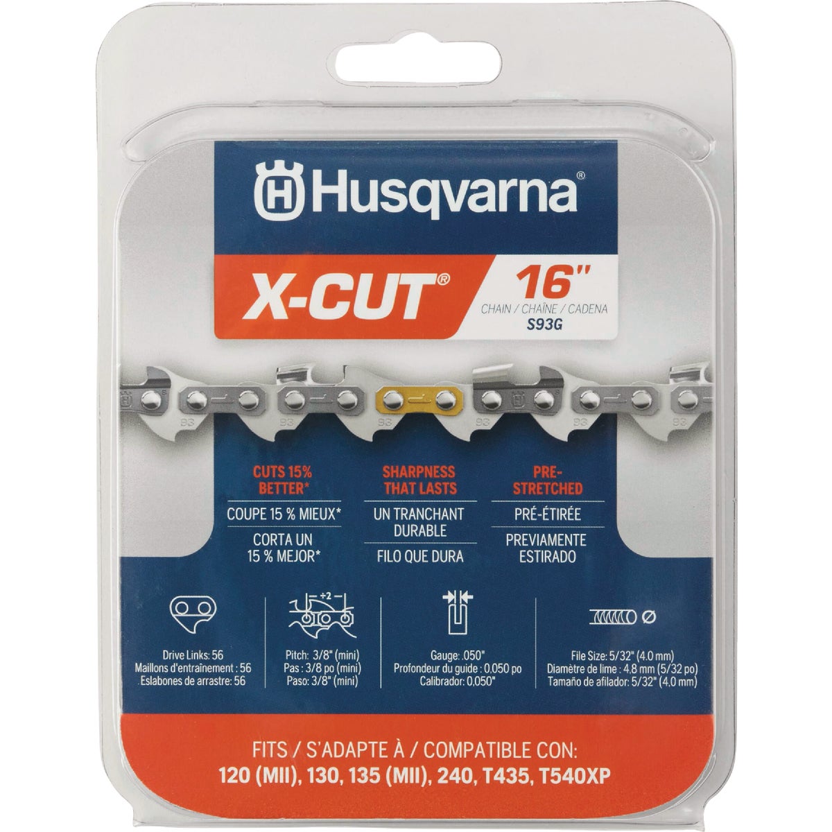 16" CHAINSAW CHAIN