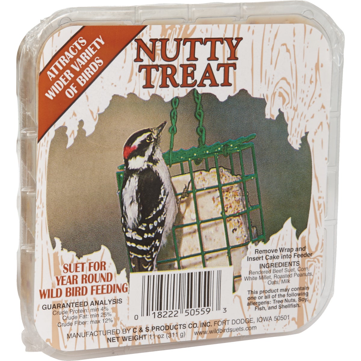 11OZ NUTTY TREAT SUET