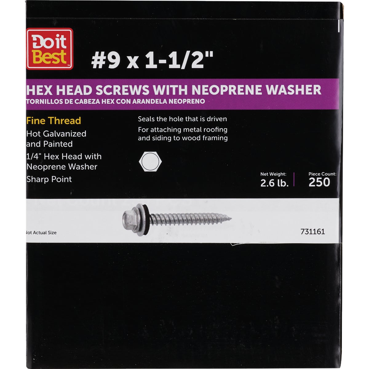 Do it Washered Framing Screw 731161