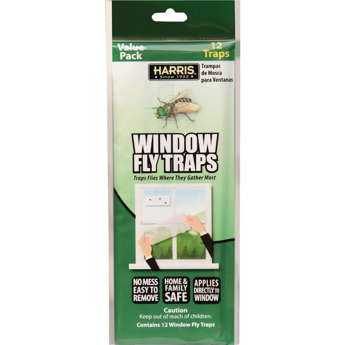 12PK WINDOW FLY TRAPS