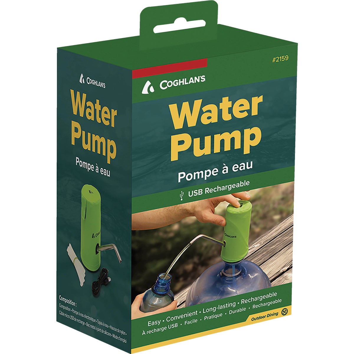 RECHARGEABLE WATER PUMP