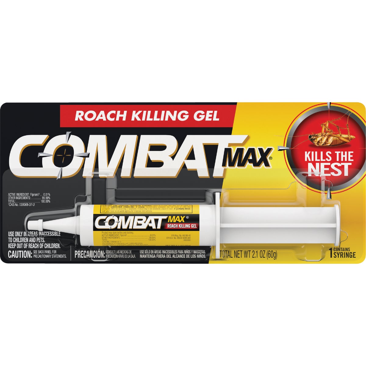 Combat Max 2.1 Oz. Ready To Use Gel Roach Killer 735450