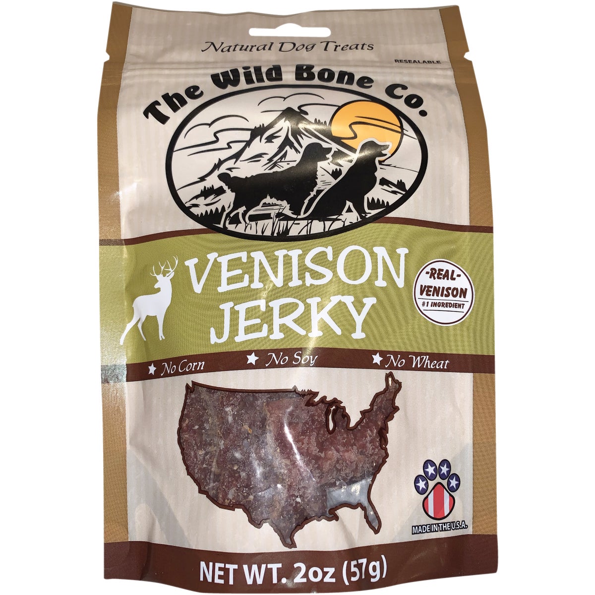 2OZ VENSONJRKY DOG TREAT