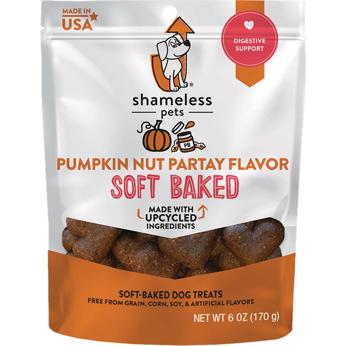 6OZ PMPKN DOG TREAT