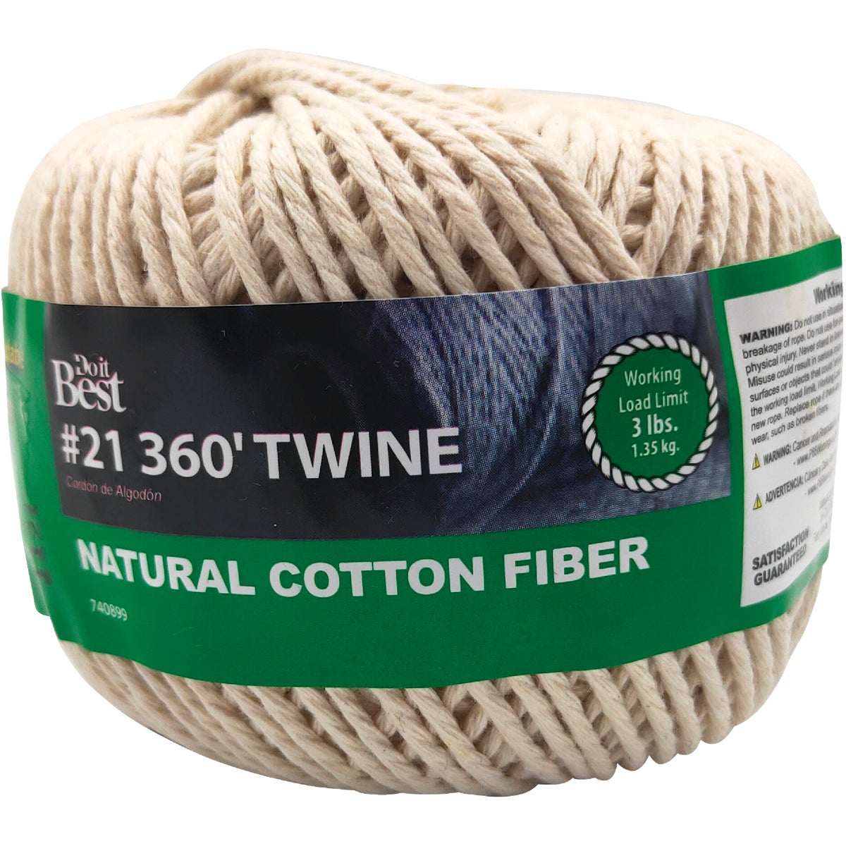 Do it #21 x 360 Ft. Natural Cotton Twine 740899