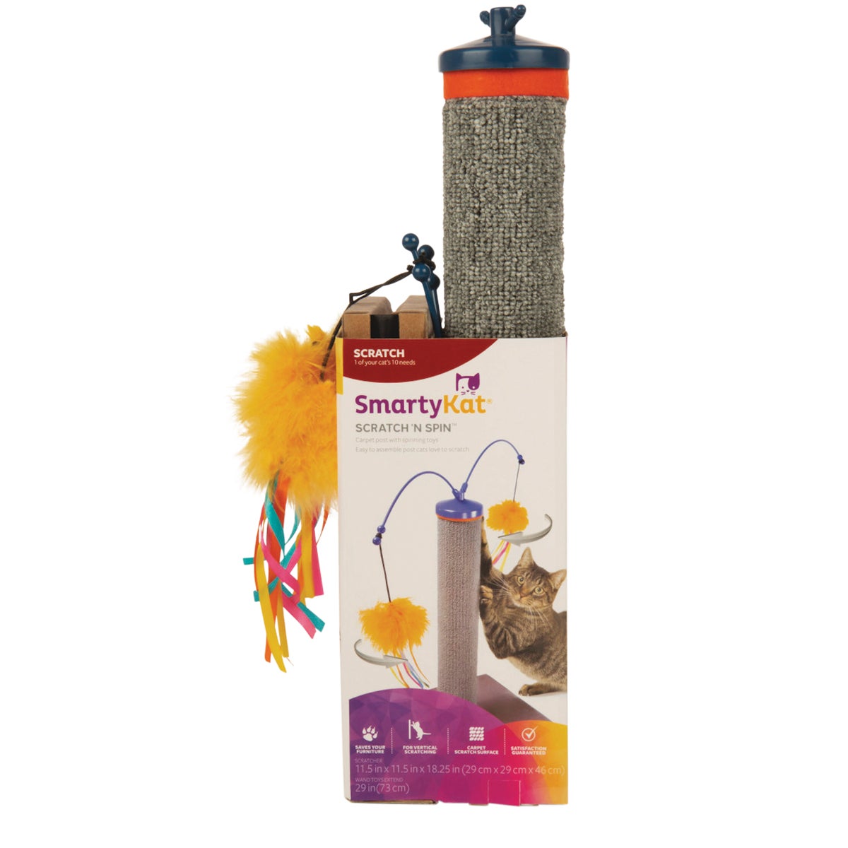 SCRATCHNSPIN CAT TOY