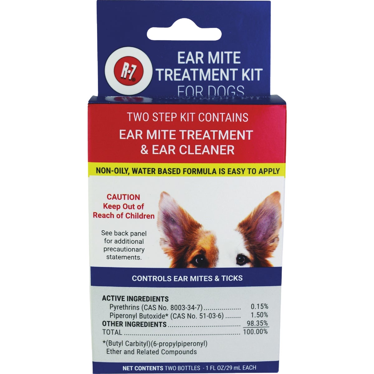 1OZ DOG EARMTE TREATMENT
