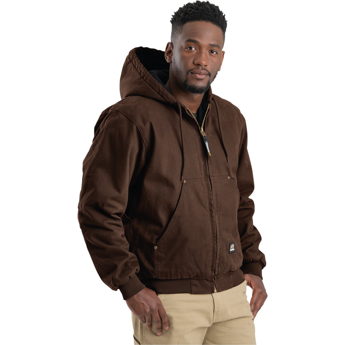 LRG BARK HRTLAND COAT