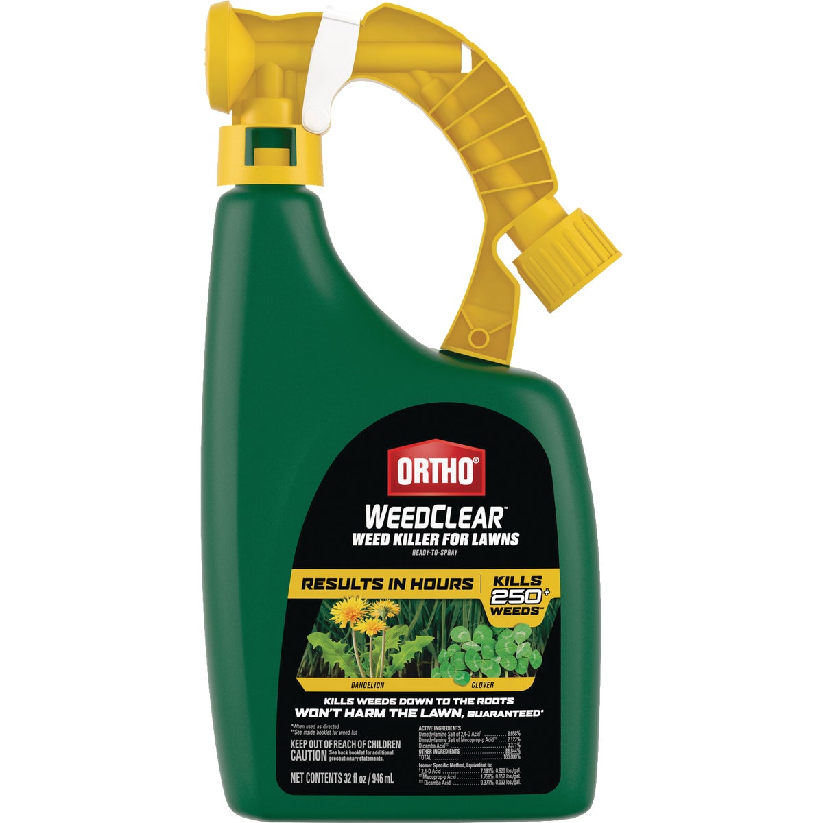 Ortho WeedClear 32 Oz. Ready To Spray Hose End Lawn Weed Killer 745183