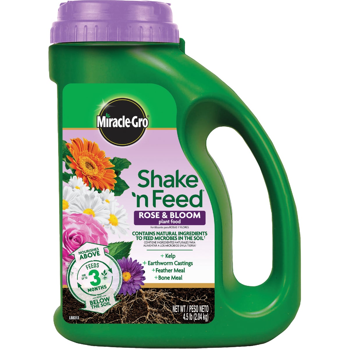 Miracle-Gro Shake N' Feed Bloom Booster Dry Plant Food 747479