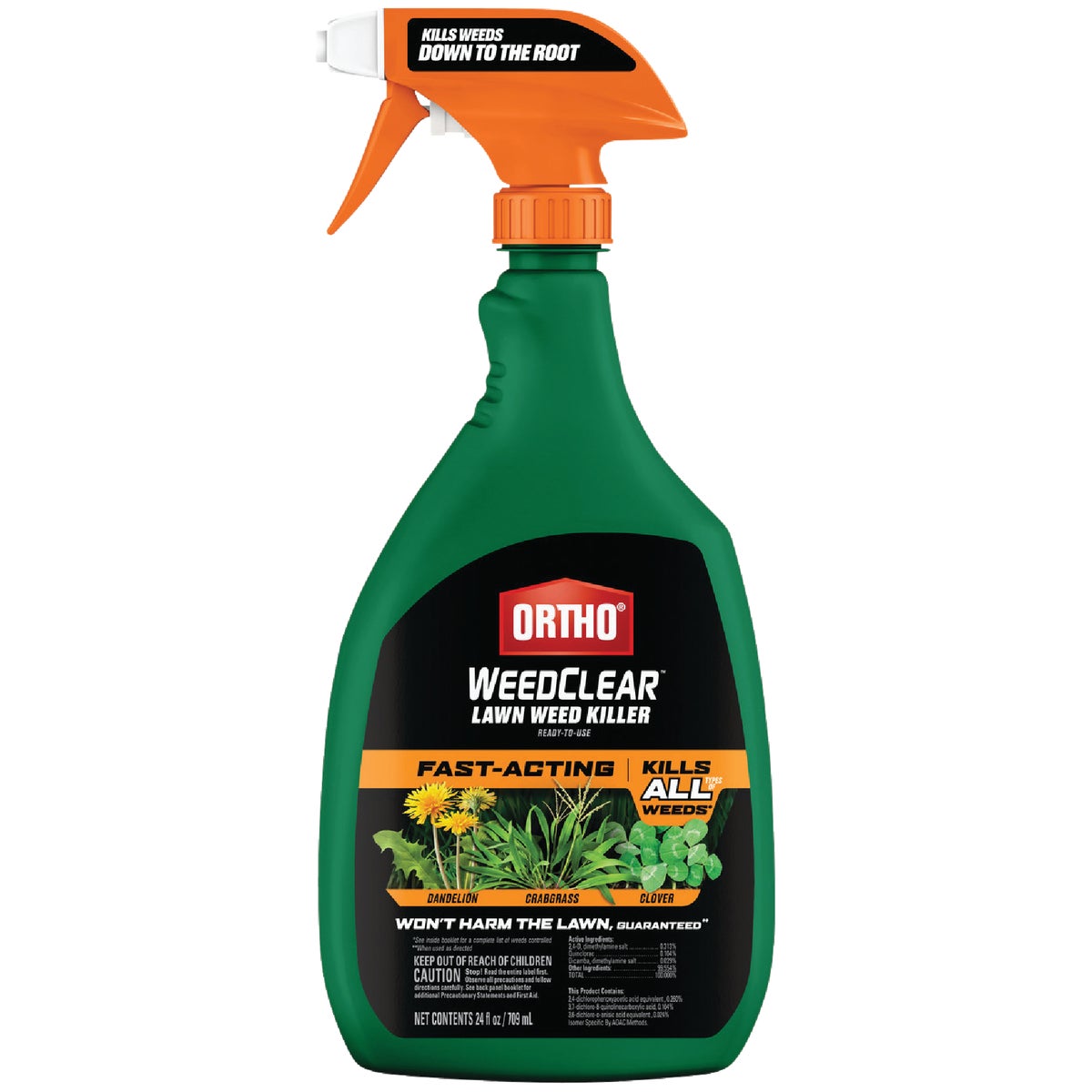 Ortho WeedClear 24 Oz. Ready To Use Trigger Spray Northern Lawn Weed Killer 748244