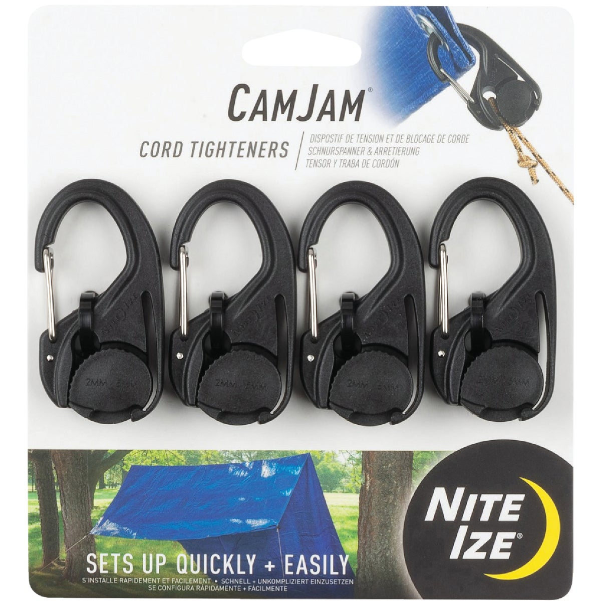 4PK CAMJAM CORD TIGHTENR