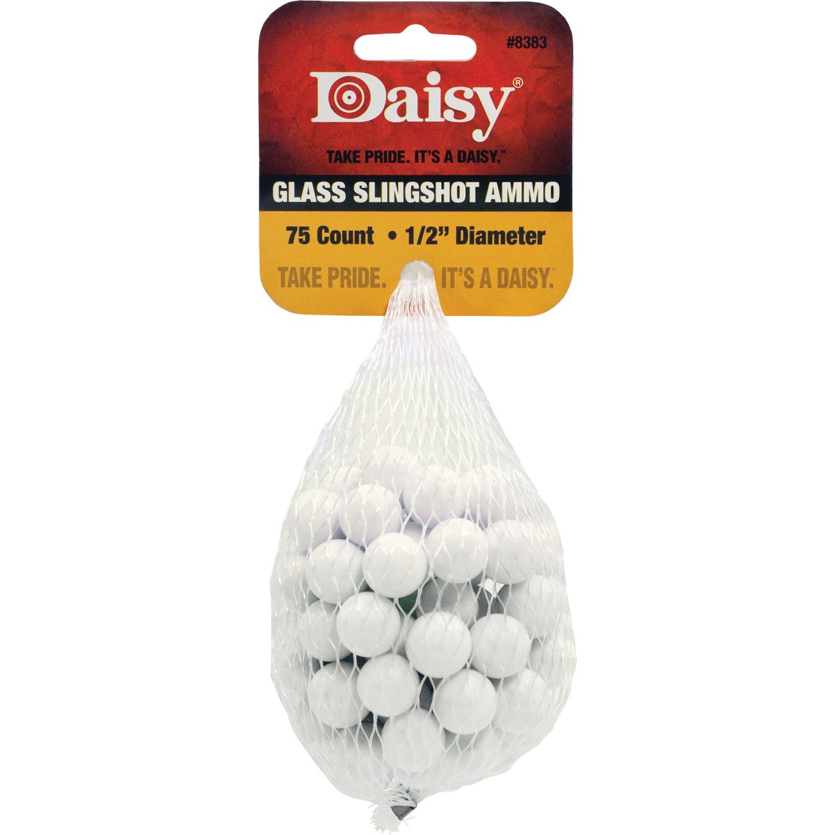 GLASS SLINGSHOT MARBLE