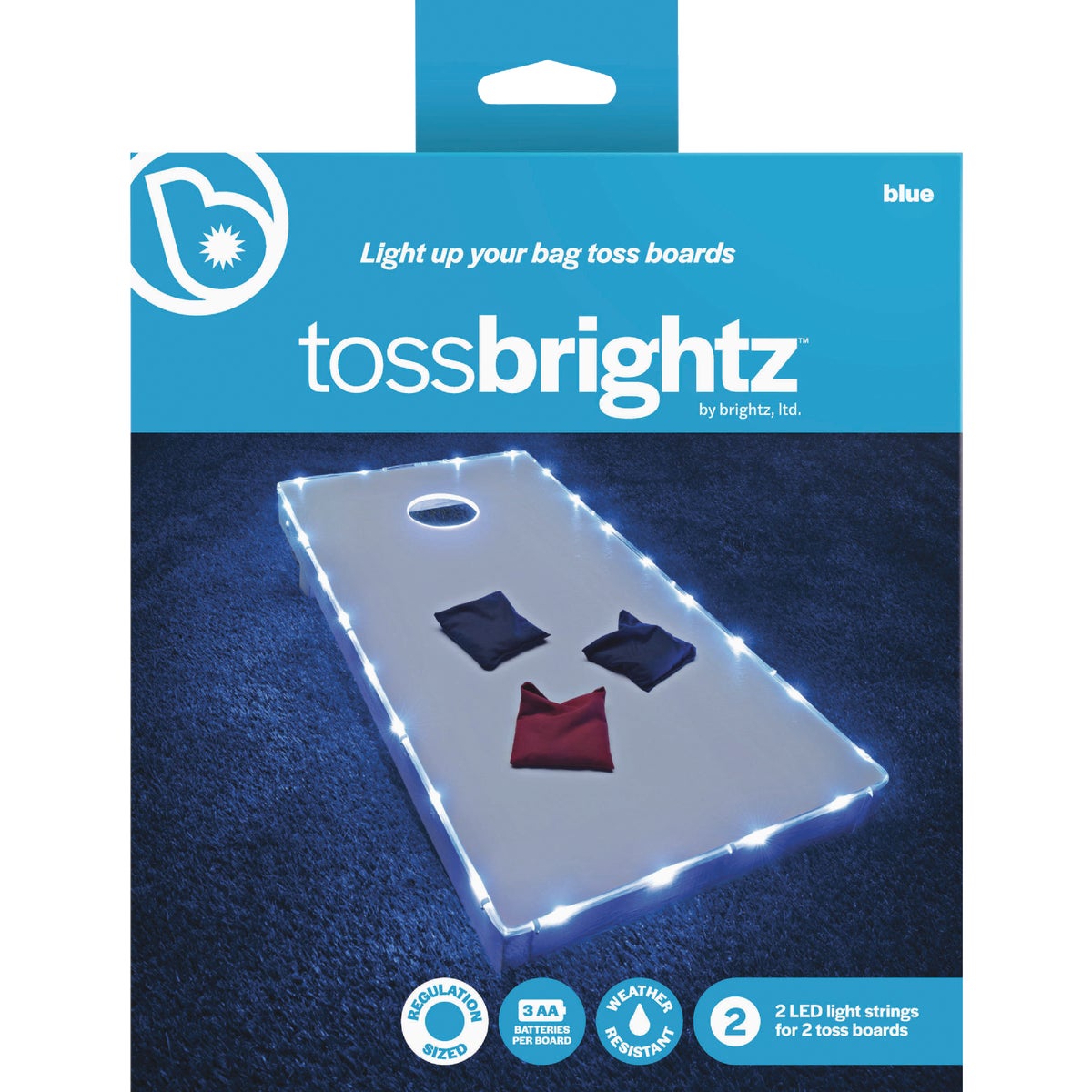 WHITE LED CORNHOLE LIGHT