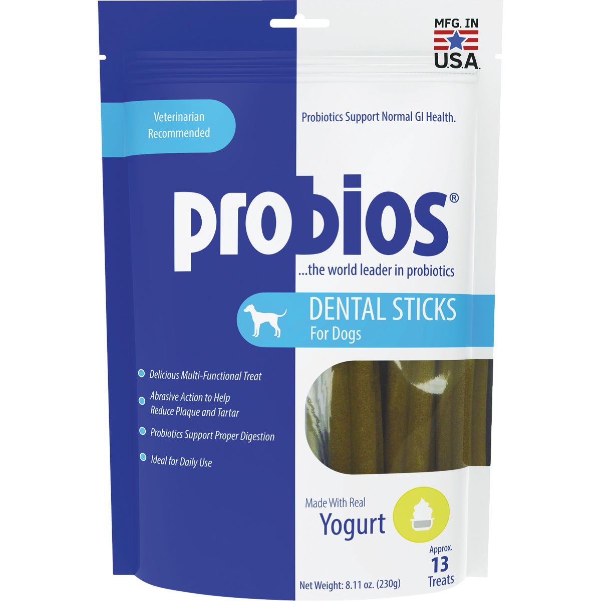 13CT YOGURT DENTAL STICK