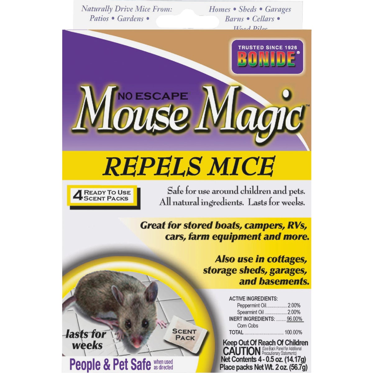 Bonide Mouse Magic Mouse Repellent 750516