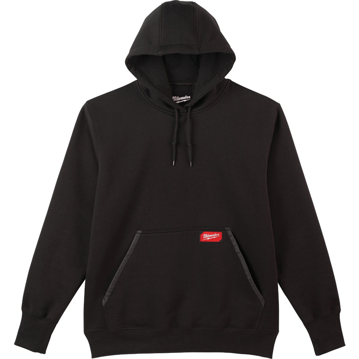 M BLK PULLOVER HOODIE