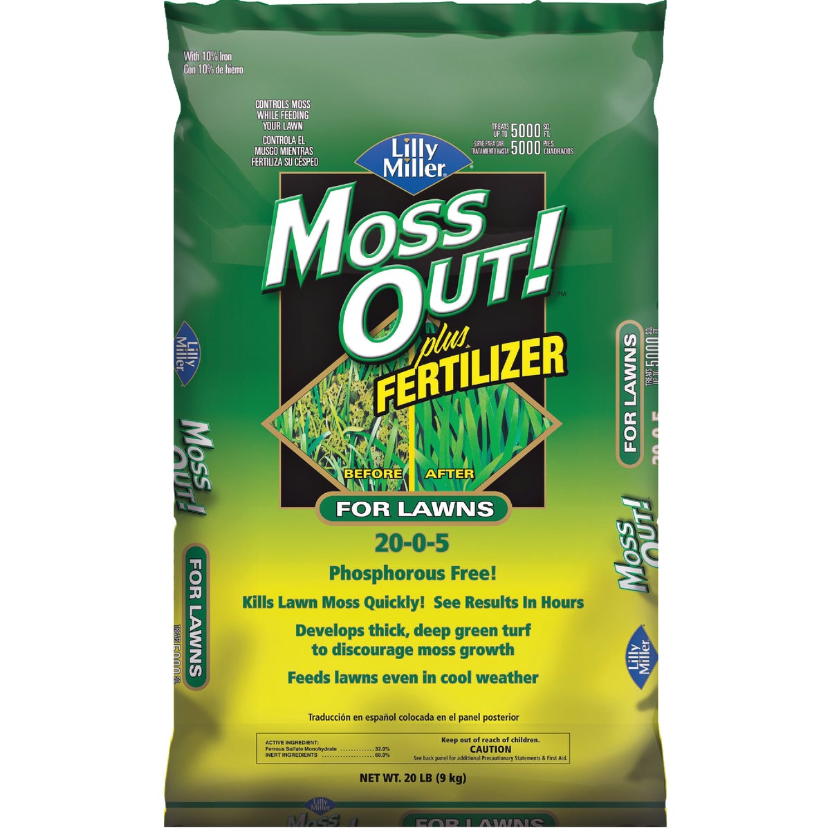 Moss Control Plus Fertilizer