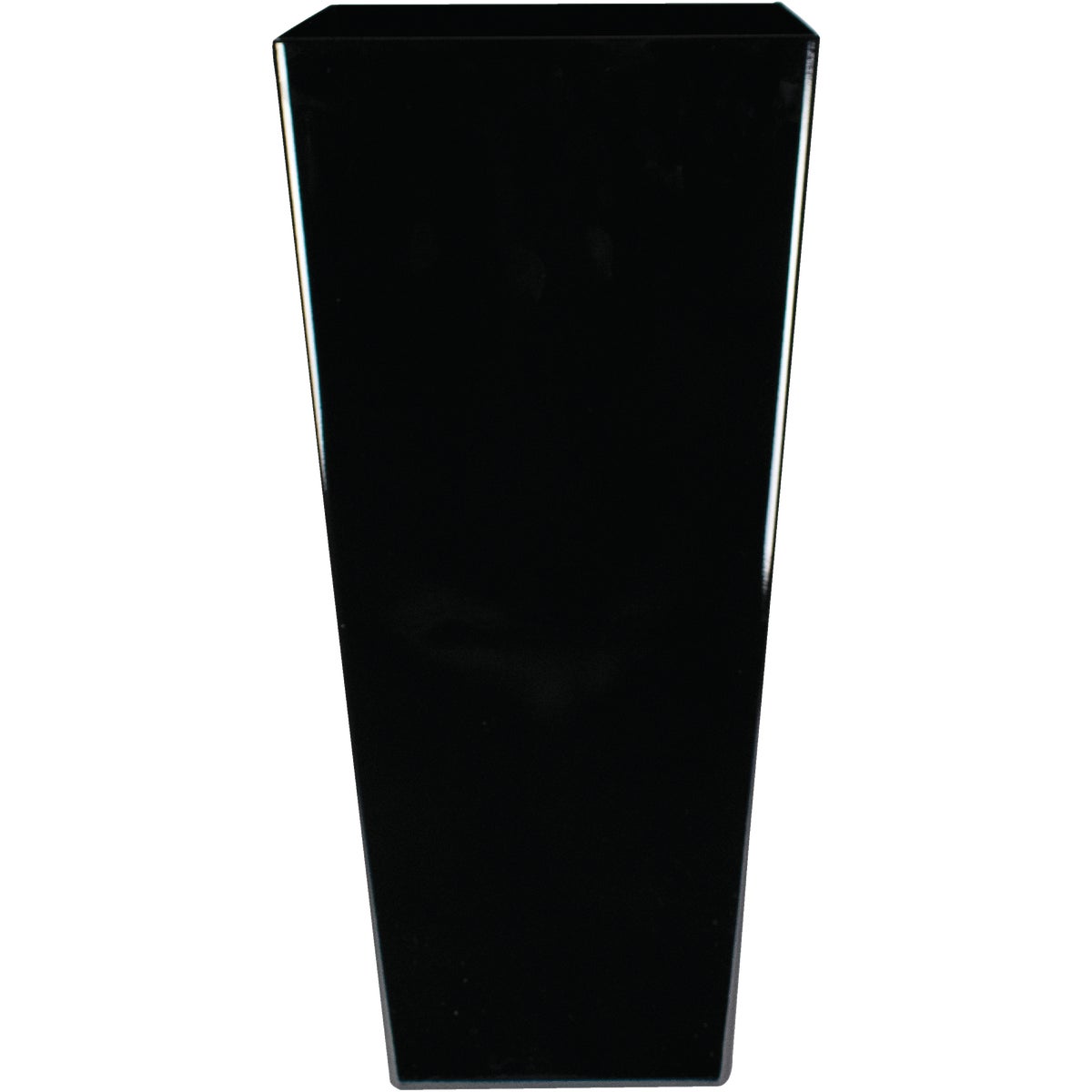 12" BLK SQ CSCDE PLANTER