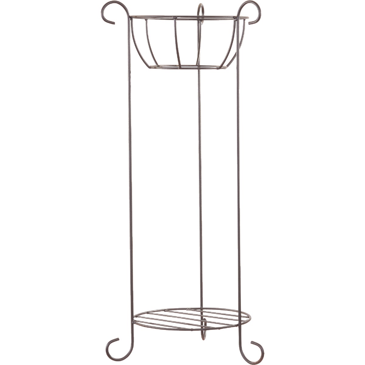 36" BLK STL PLANT STAND