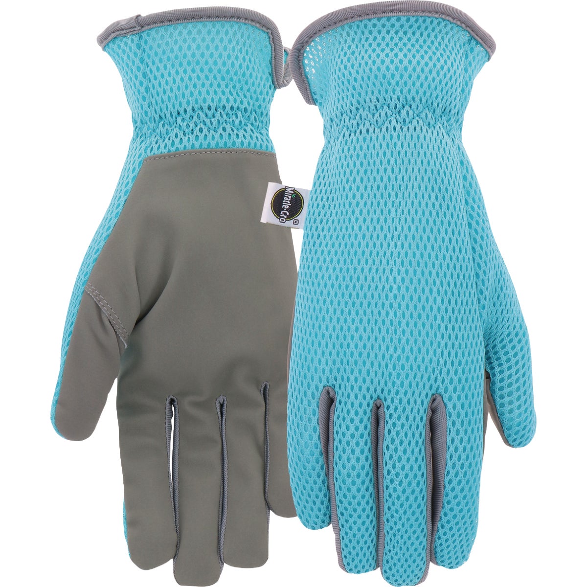 WMN S/M BL SYNLTHR GLOVE