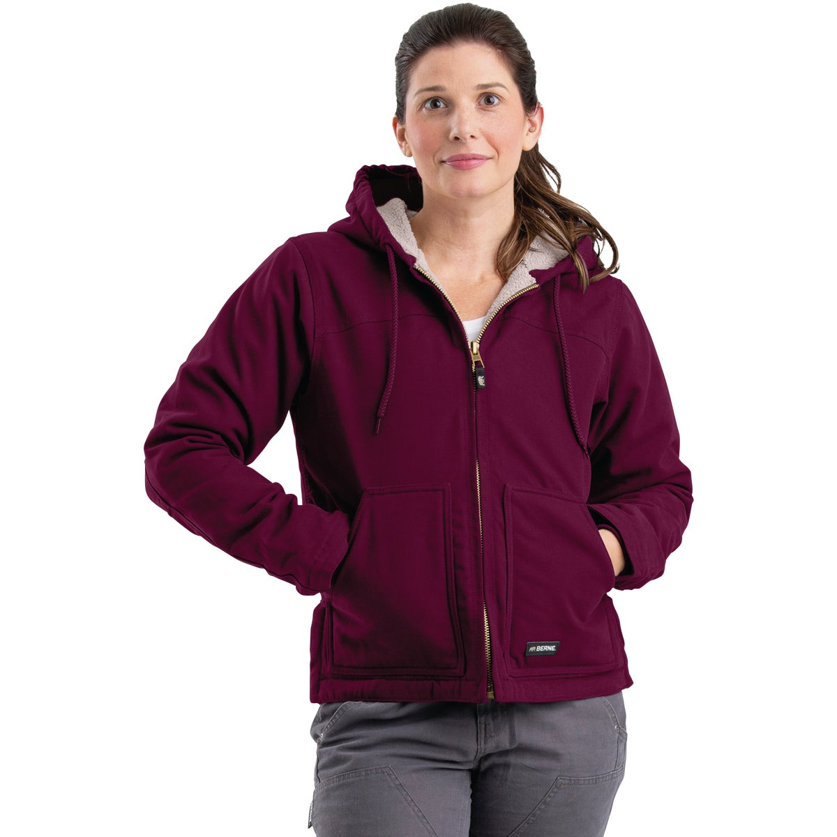 XL PLM WMN SHRPA JACKET