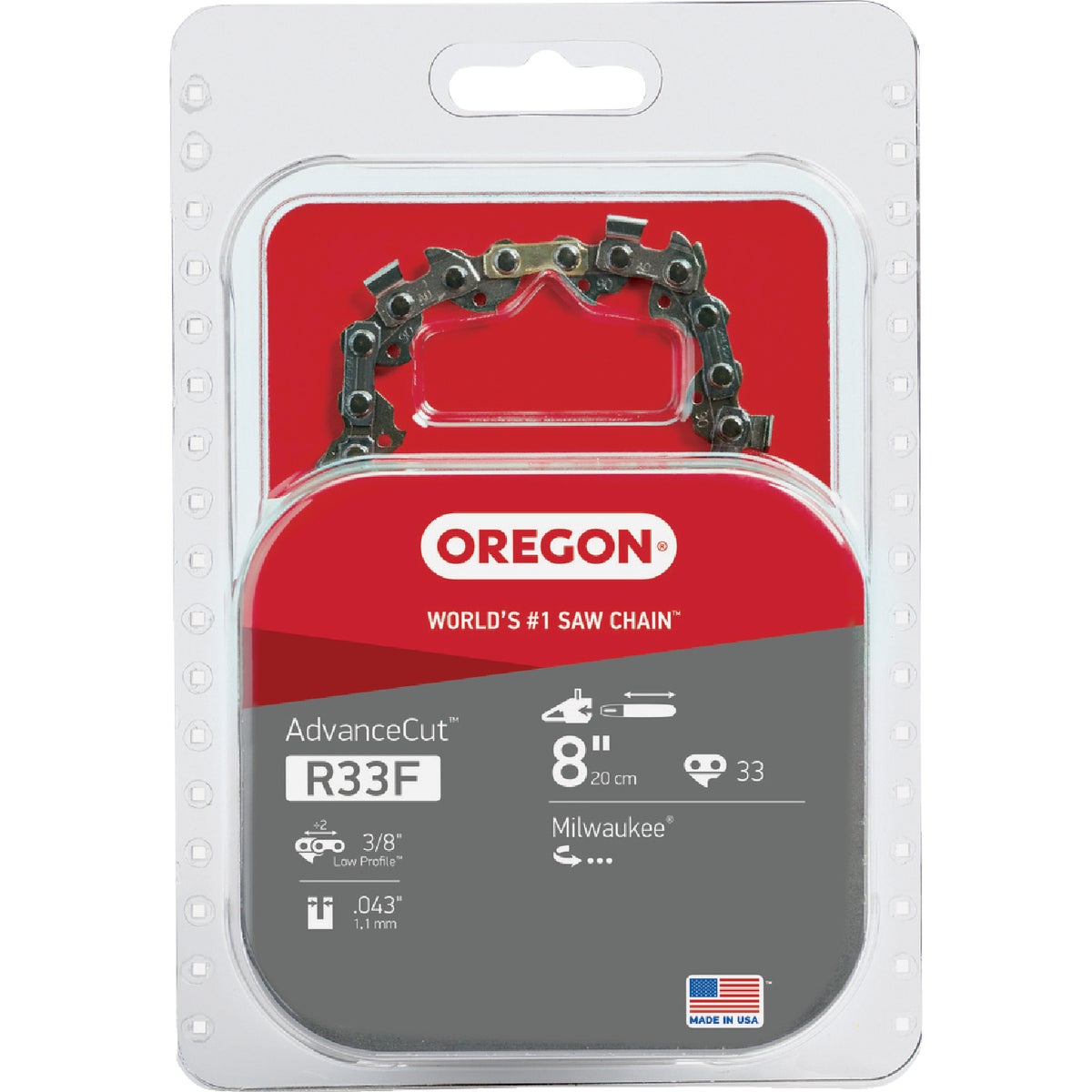 8" REPLACEMENT SAW CHAIN