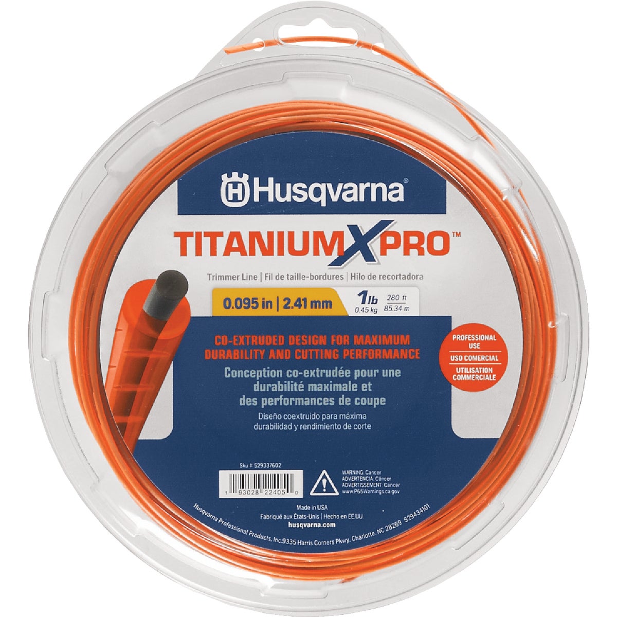 .095" TITANIUMX PRO LINE