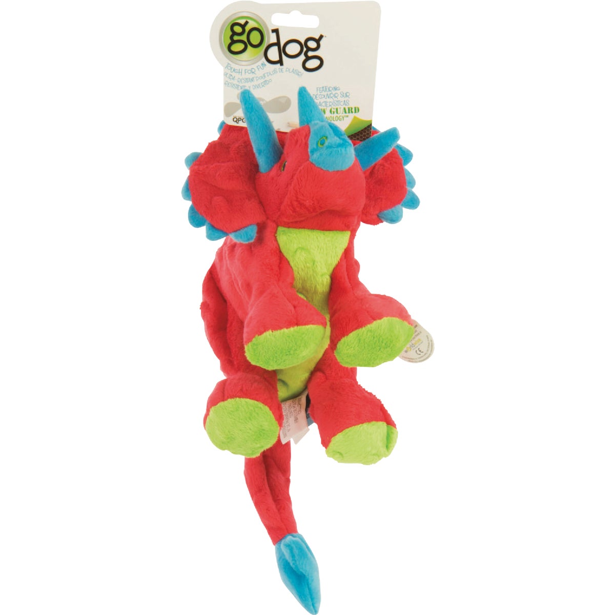 LRG FRLLS DINO DOG TOY