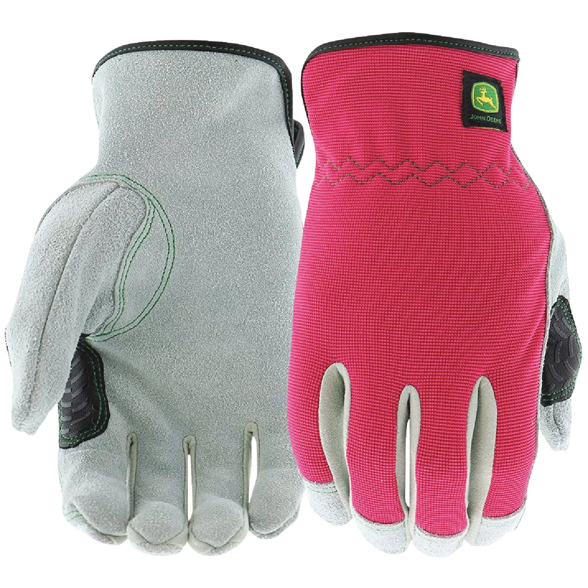 M/L WMN JD PNKLTHR GLOVE