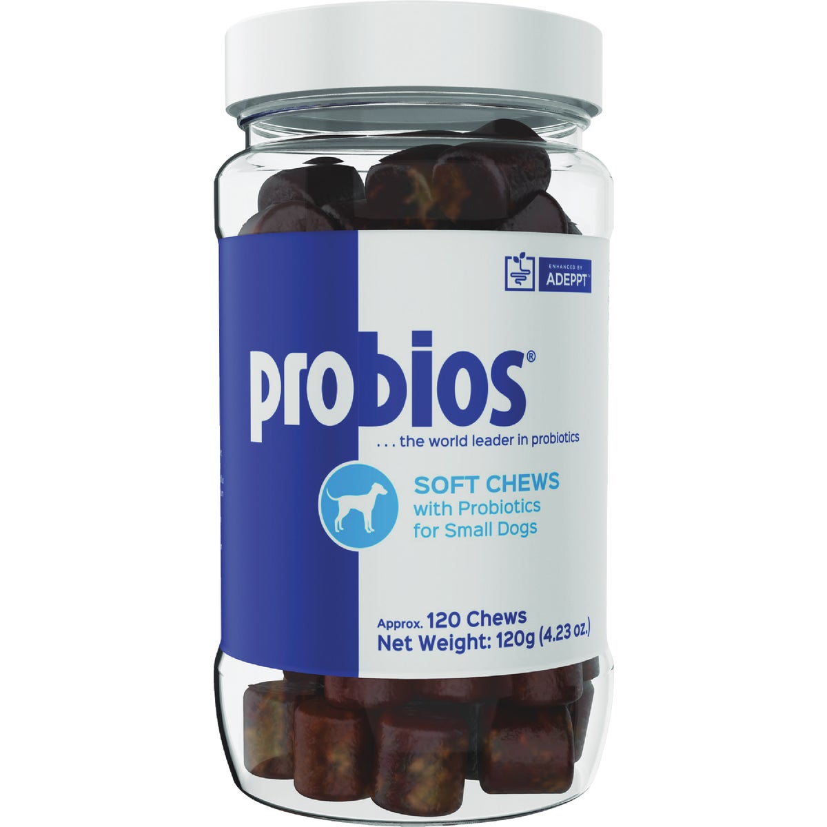 120CT SMLDOG PROBIO CHEW