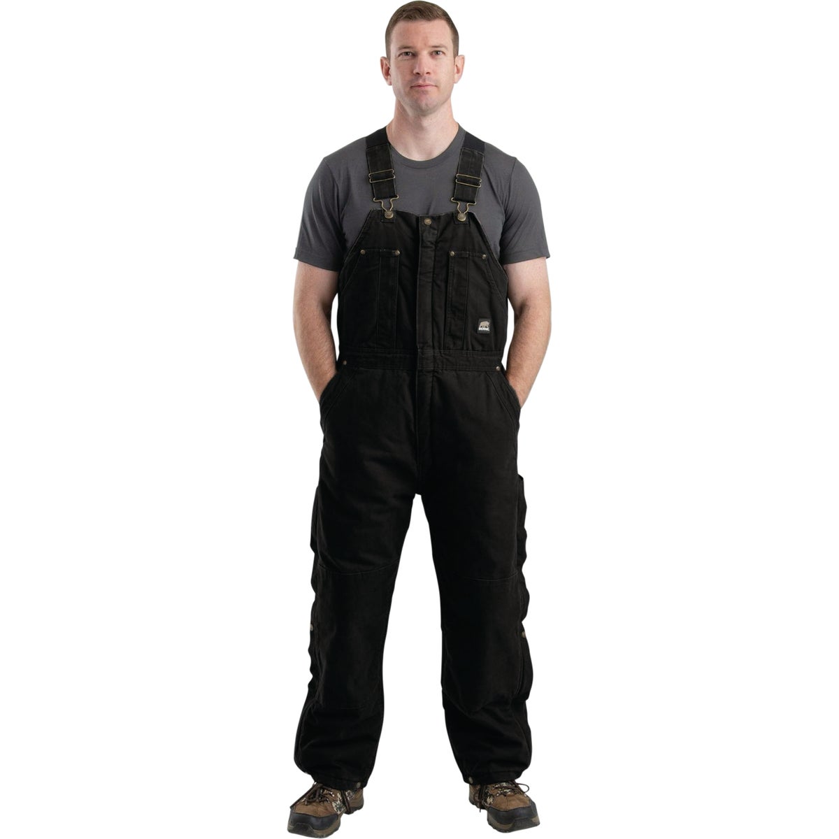 MED BLK HRTLND OVERALL