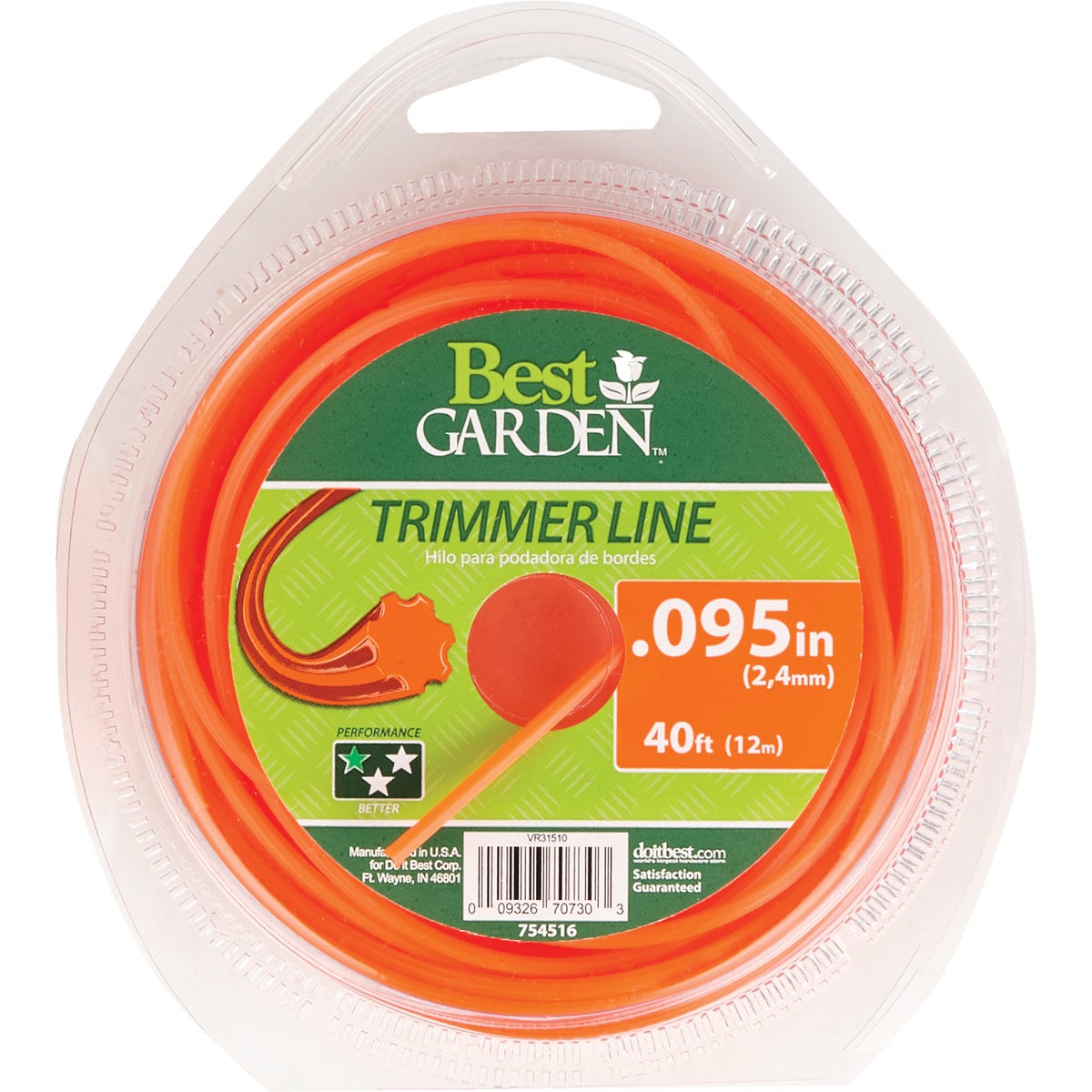 Best Garden Round Trimmer Line 754516