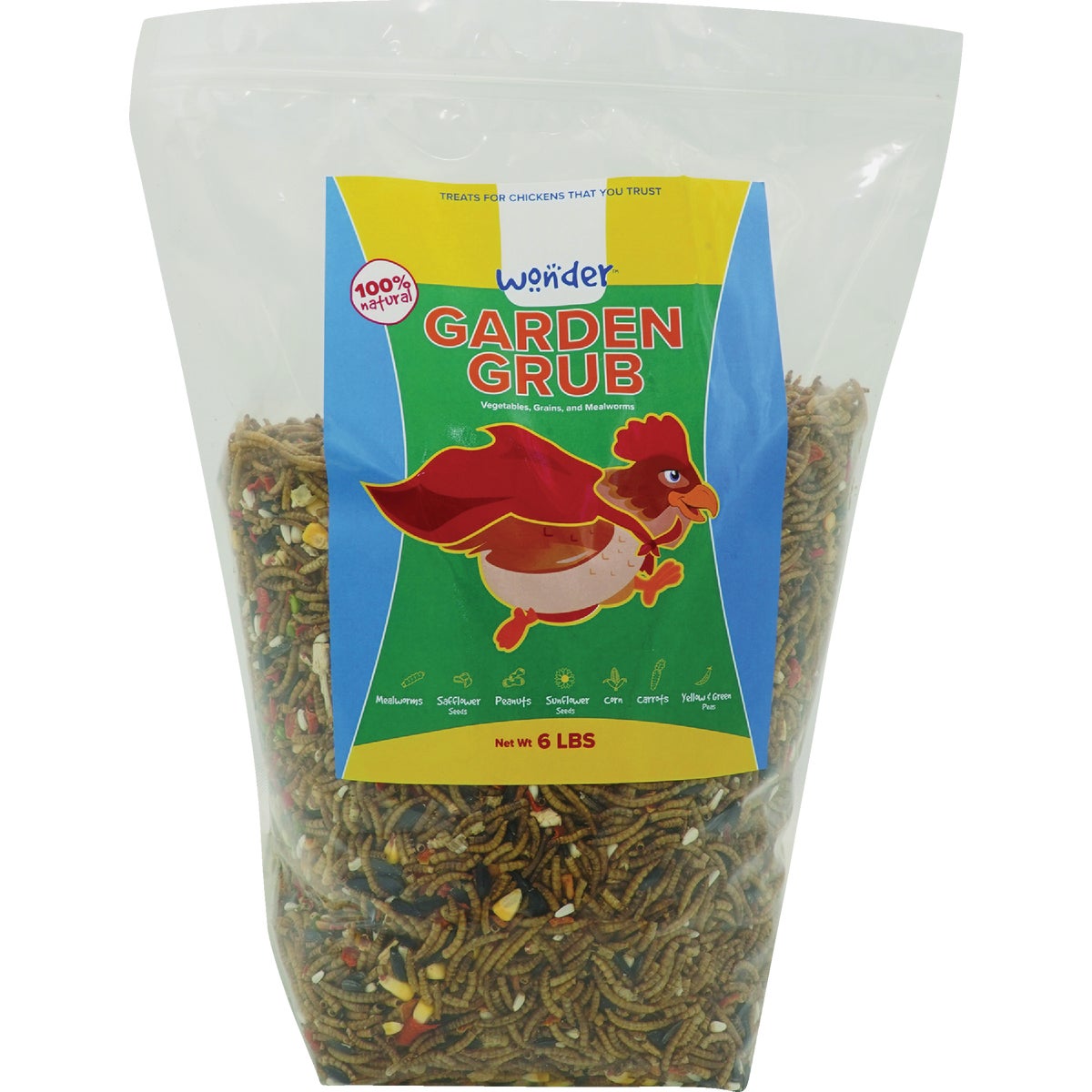 6# VEGGIES/GRAINS/WORMS