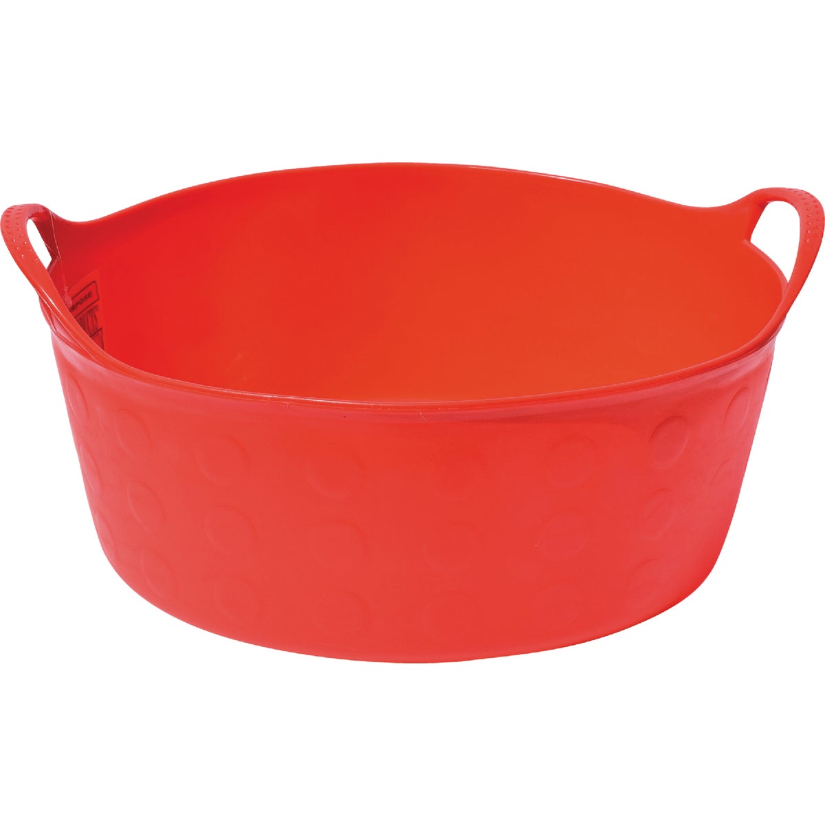 4GAL SHORT RED FLEX TUB