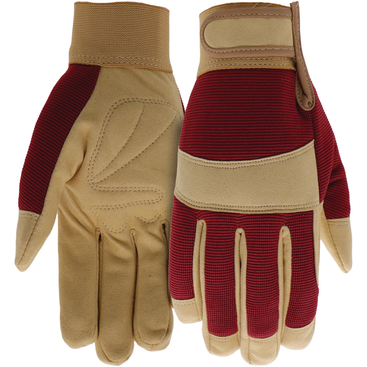 M/L WMN BRGDY WORK GLOVE