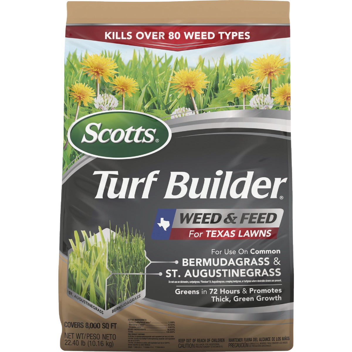 8M TB TX WD&FD FOR LAWNS