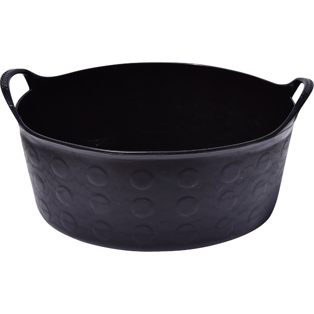 4GAL SHORT BLK FLEX TUB