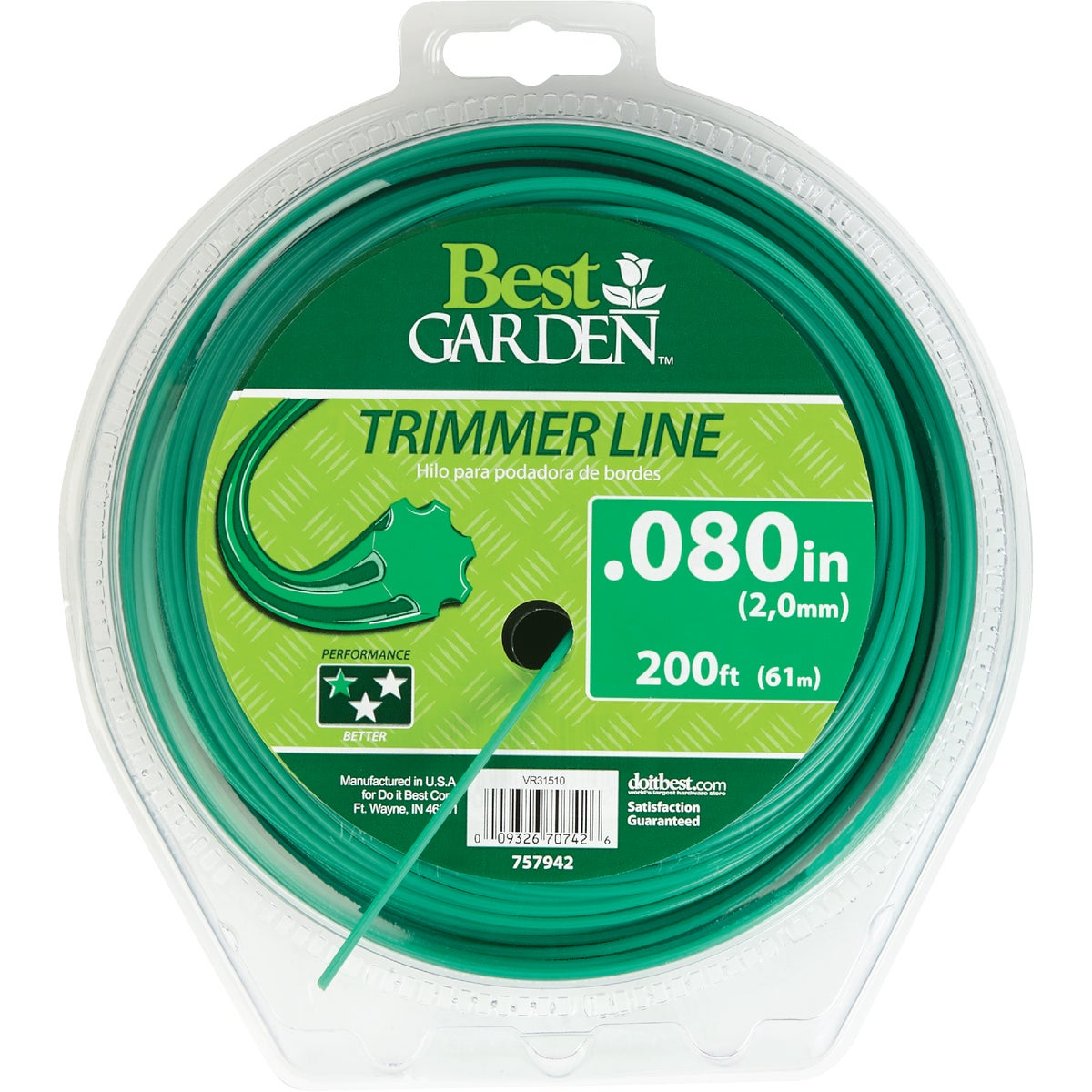 Best Garden 7-Point Trimmer Line 757942
