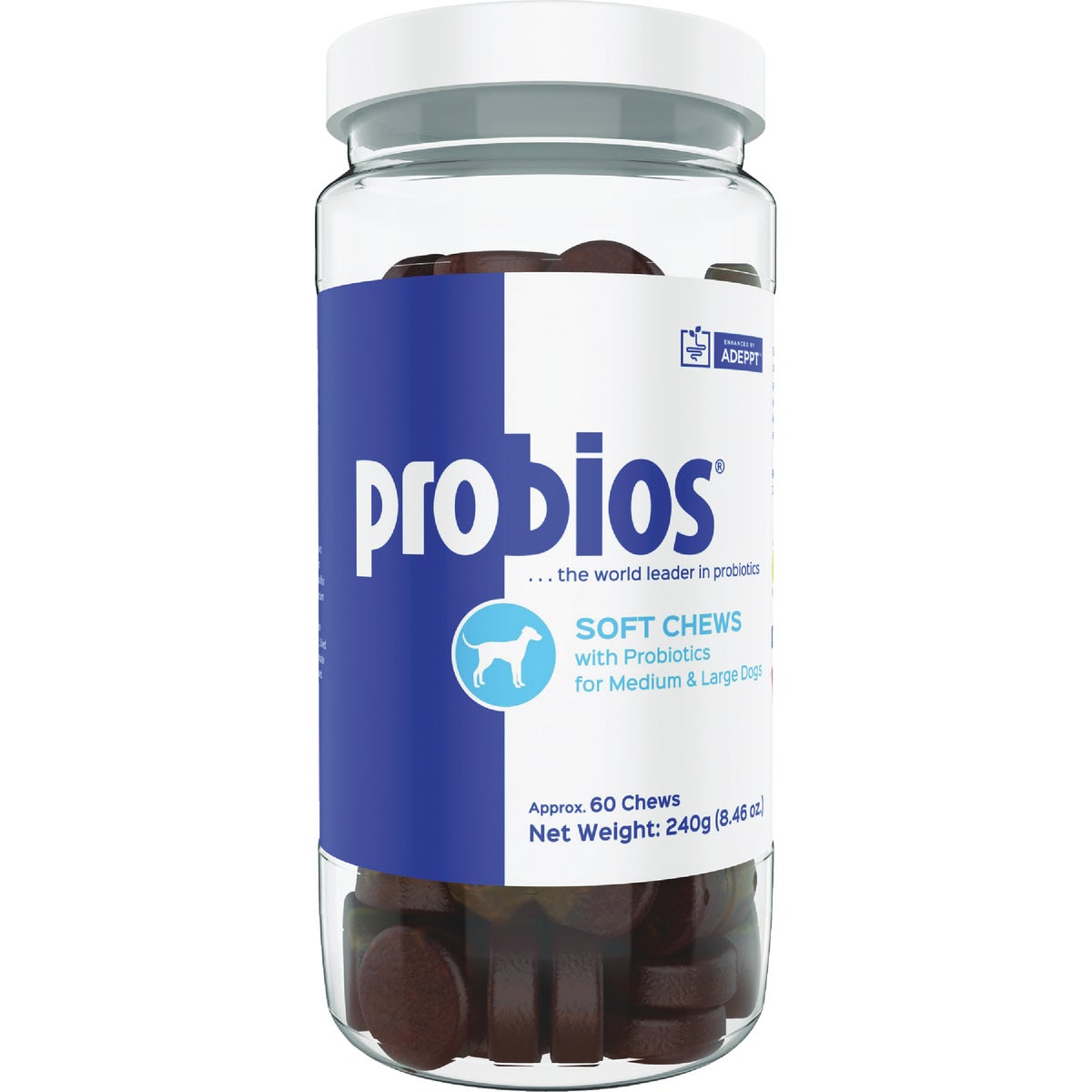 60CT LRGDOG PROBIO CHEW