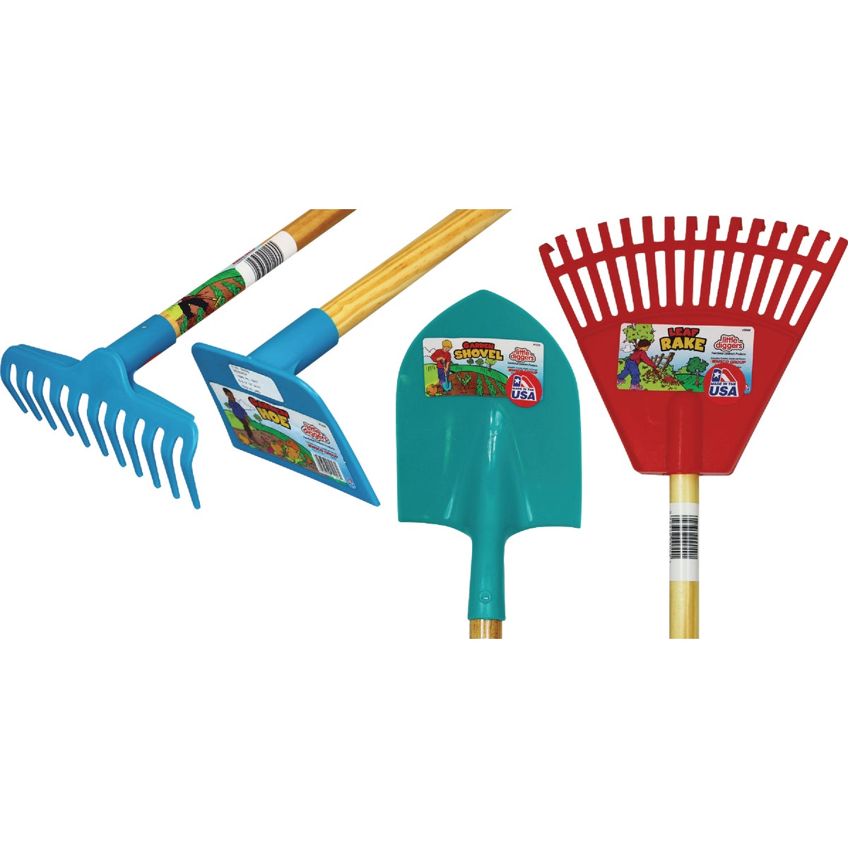 KIDS GARDEN TOOL DISPLAY