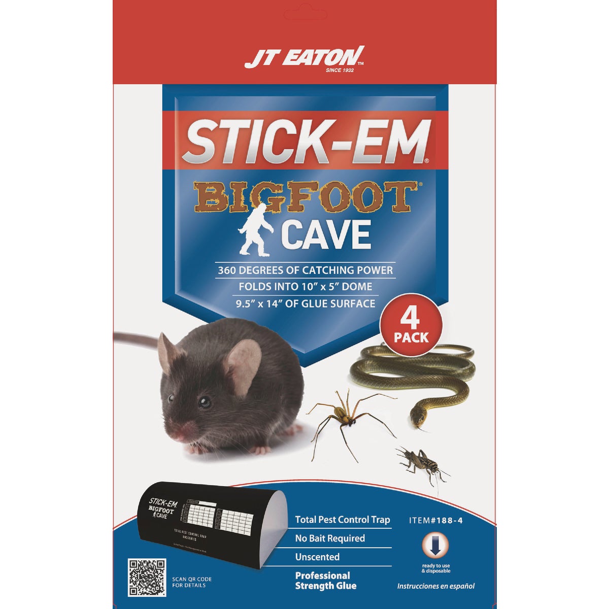 4PK XL CAVE GLUE BOARD