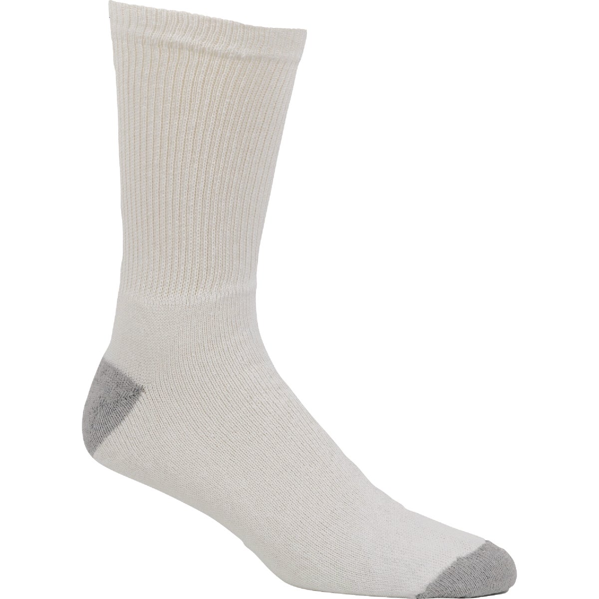 13PK WHT CREW SOCK