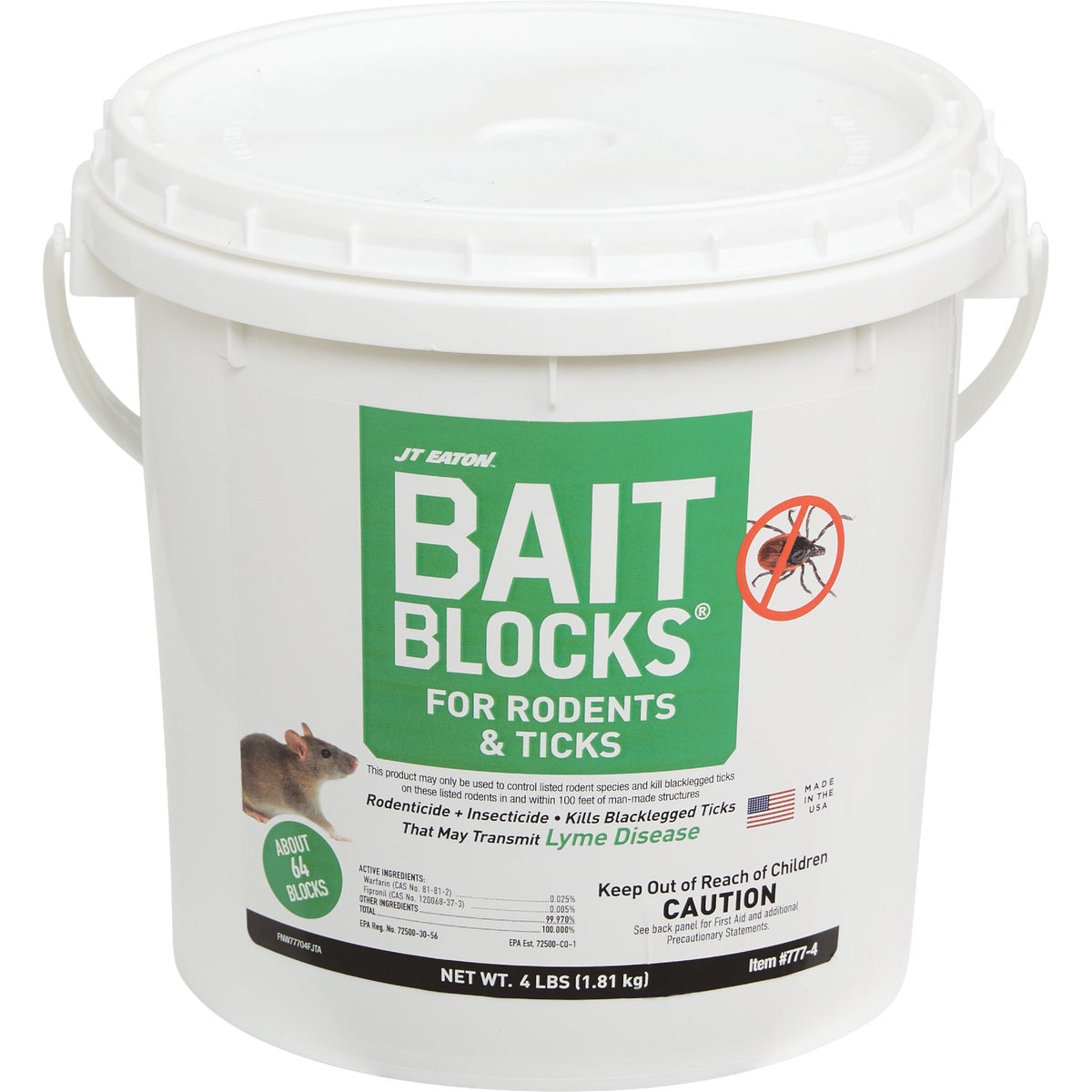4# RAT POISON BLOCKS