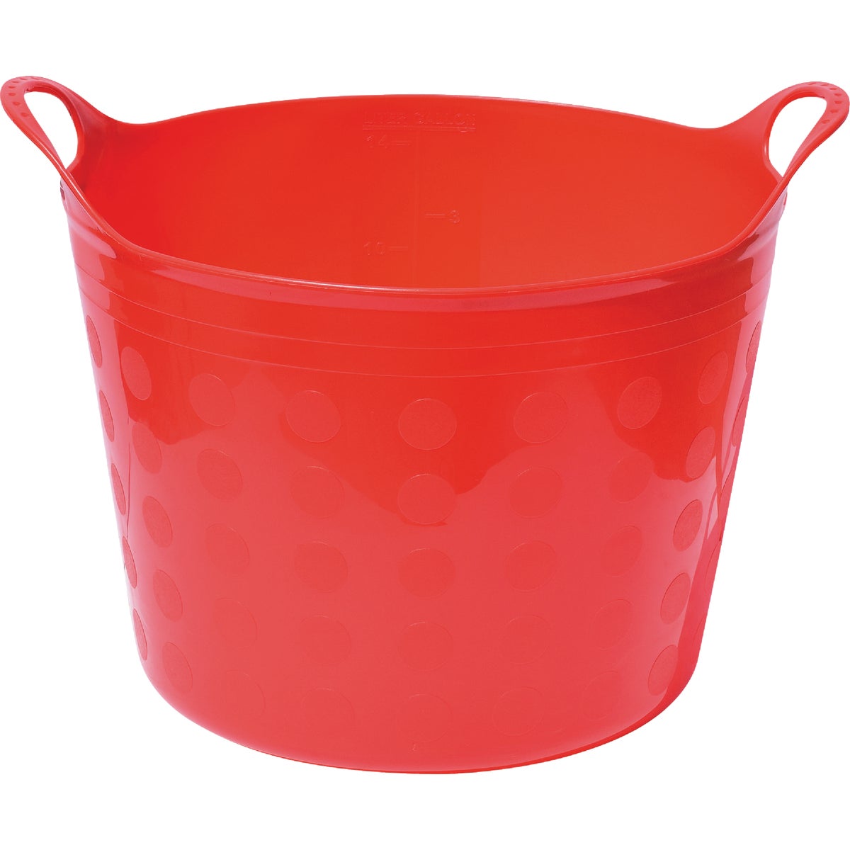 12GAL RED FLEX TUB