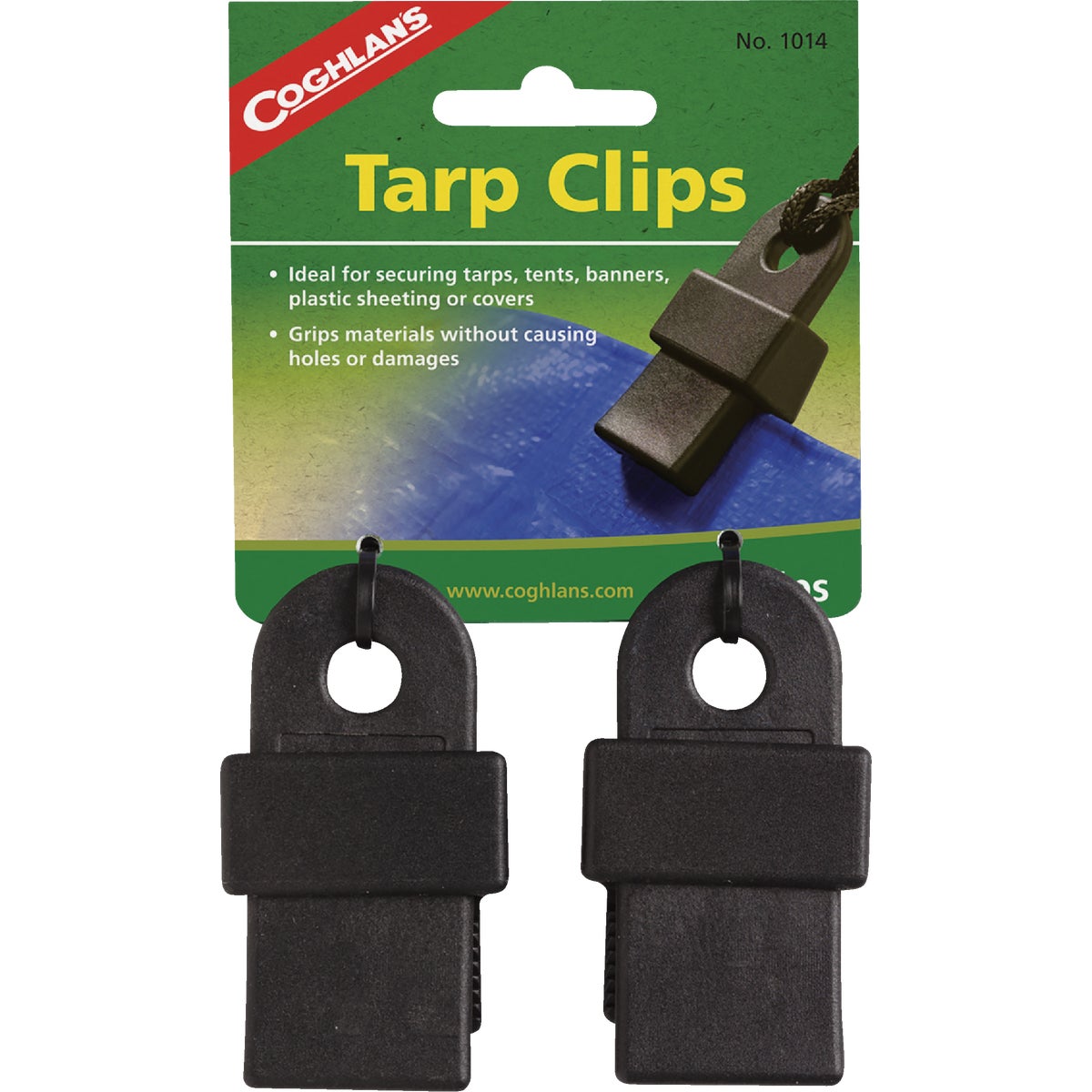 2PK RESIN TARP CLIP