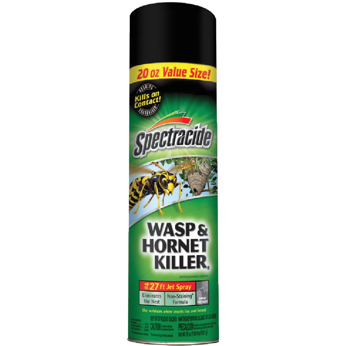 Spectracide 20 Oz. Liquid Aerosol Spray Wasp & Hornet Killer 765783
