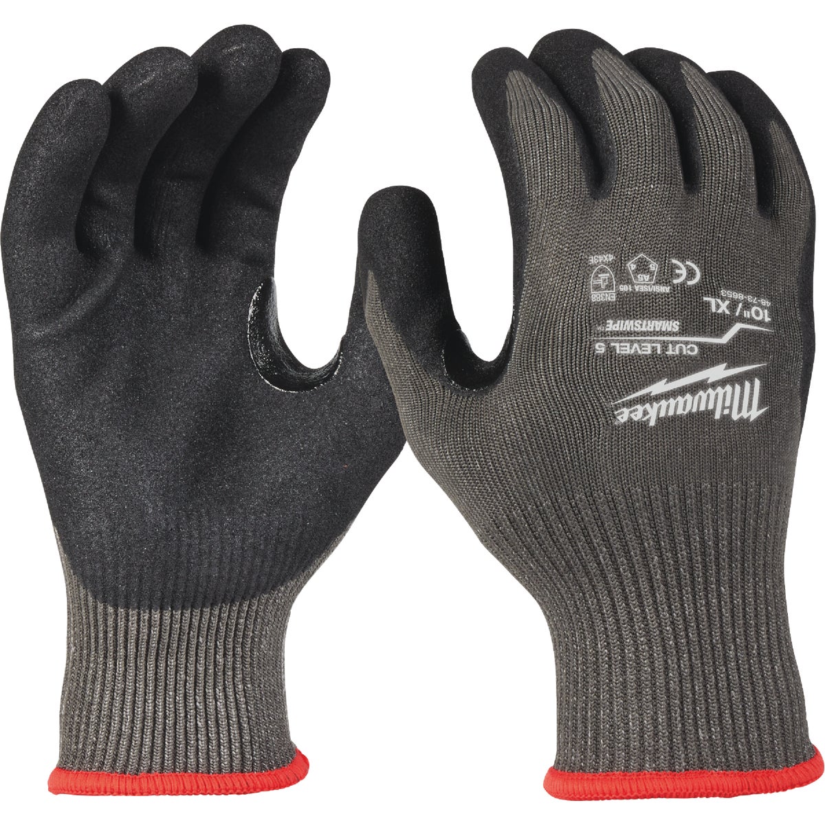 CUT 5 XL DIPPED GLOVES